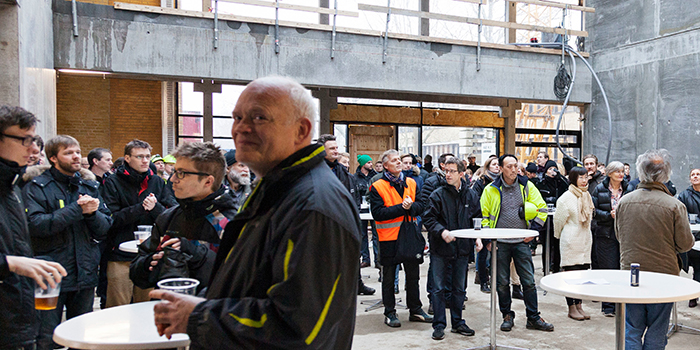 Topping-out ceremony AGORA b. 329A (Photo: Stamers Kontor)