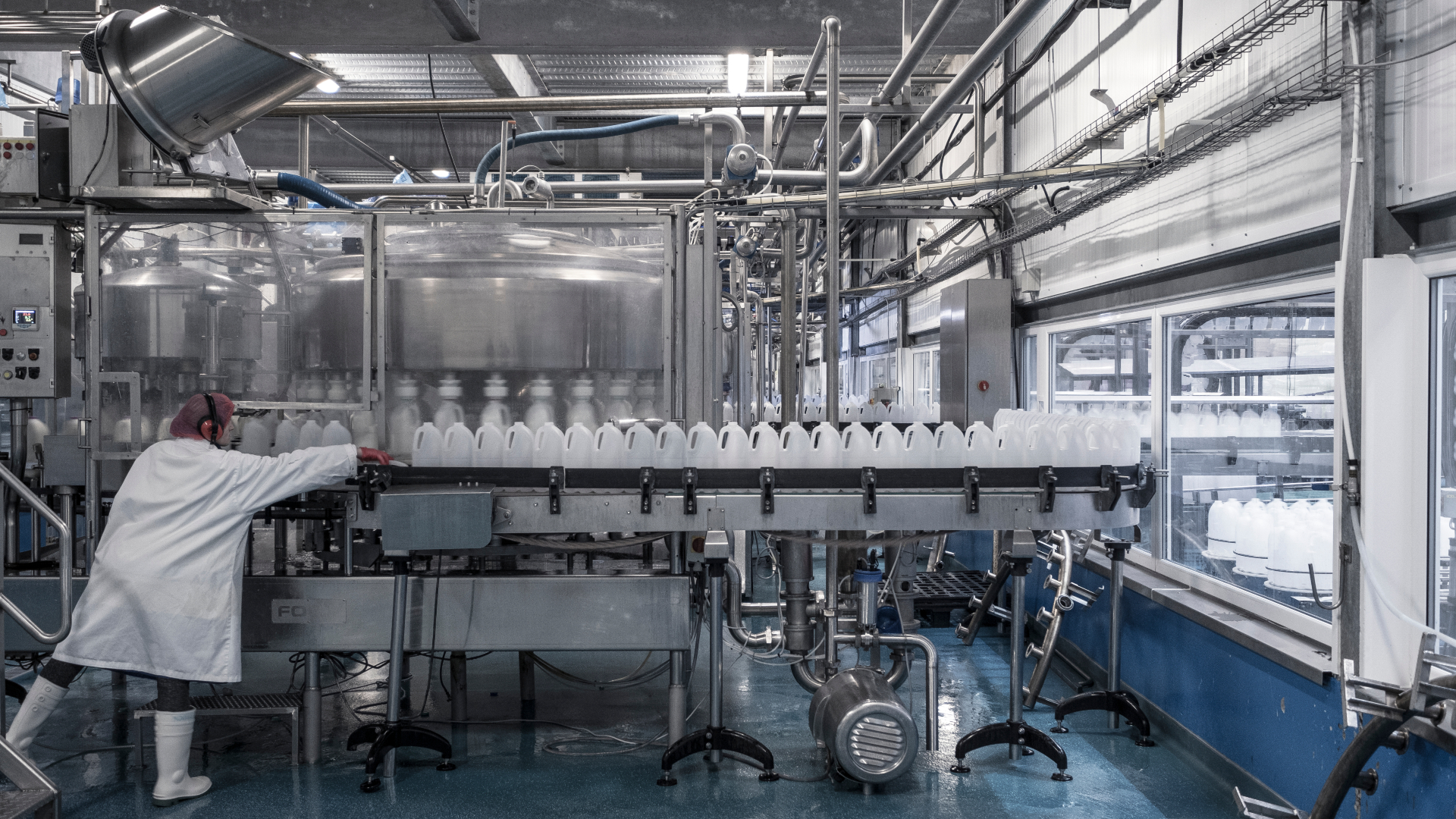 Production of milk at Foss Analytical
